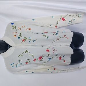 Ballinger embroidered cardigan vintage